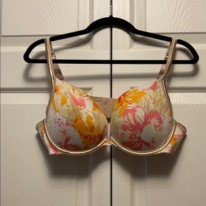 Floral Cacique Bra 42B